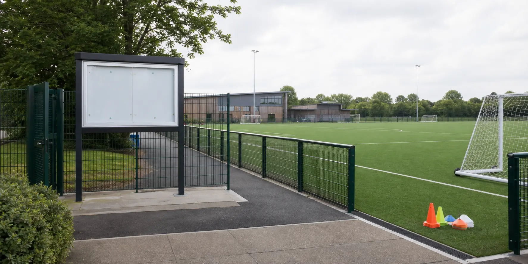 Public club venue and grassroots pitch context for families and sponsors